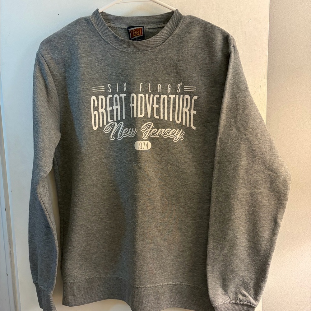 Six Flags Gray Kids Sweater